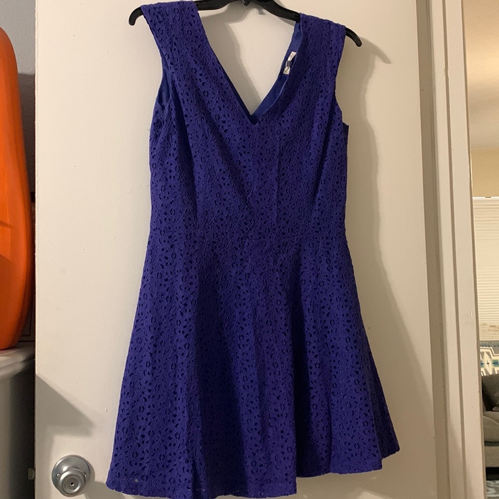 NWT Amelia lovely lace short dress. Size 14